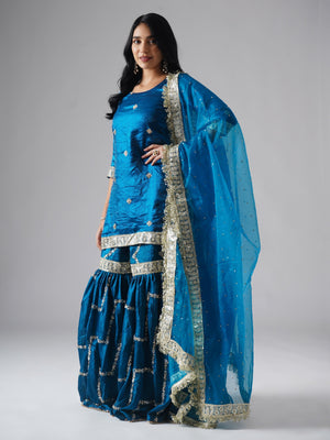 How to Pick the Right Gharara for Haldi, Mehendi & Wedding Events