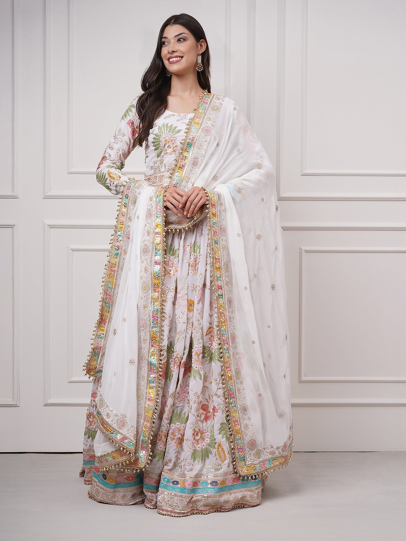 Eira Bloom Lehenga Set - ZahratLehenga