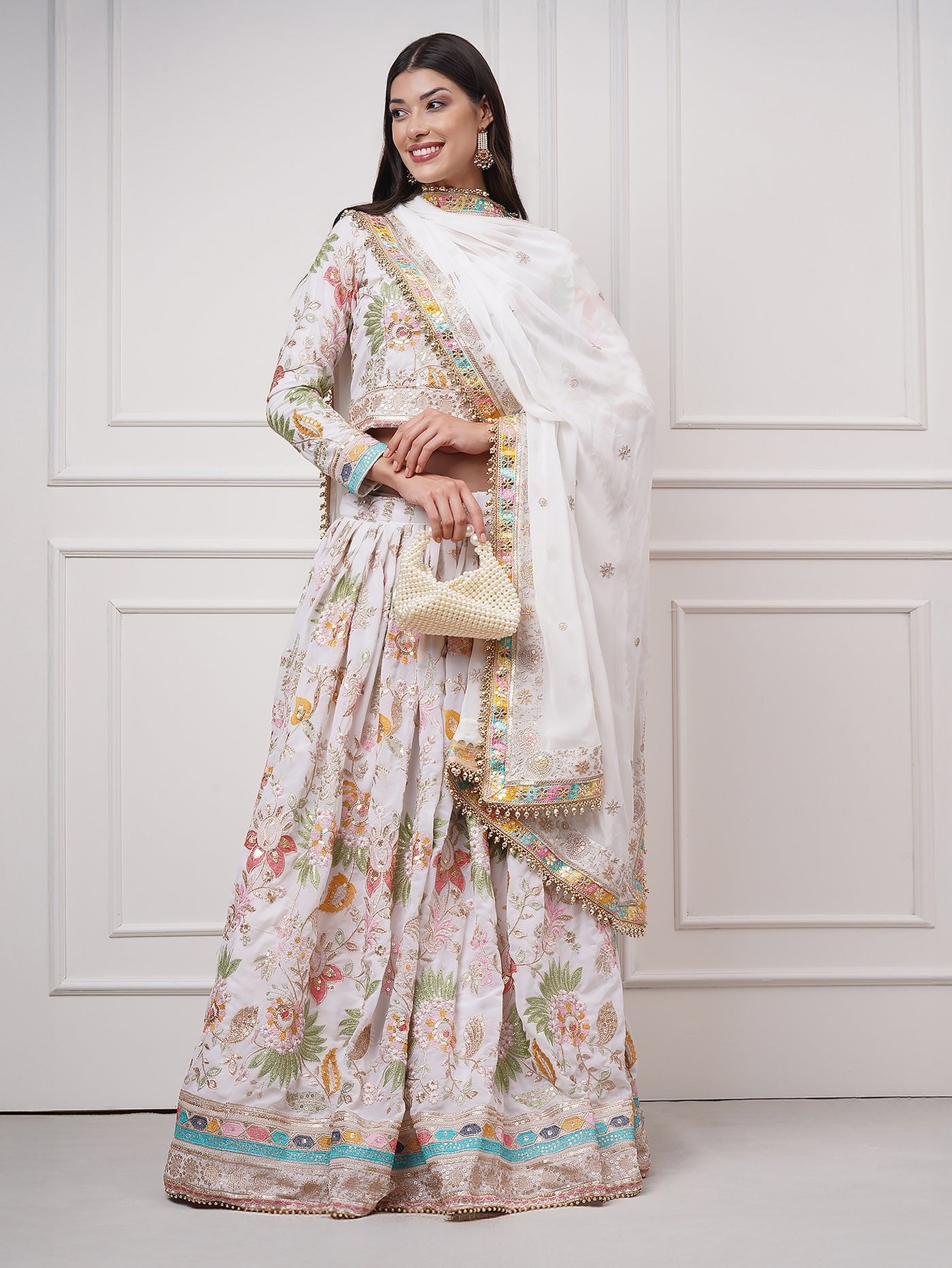 Eira Bloom Lehenga Set - ZahratLehenga