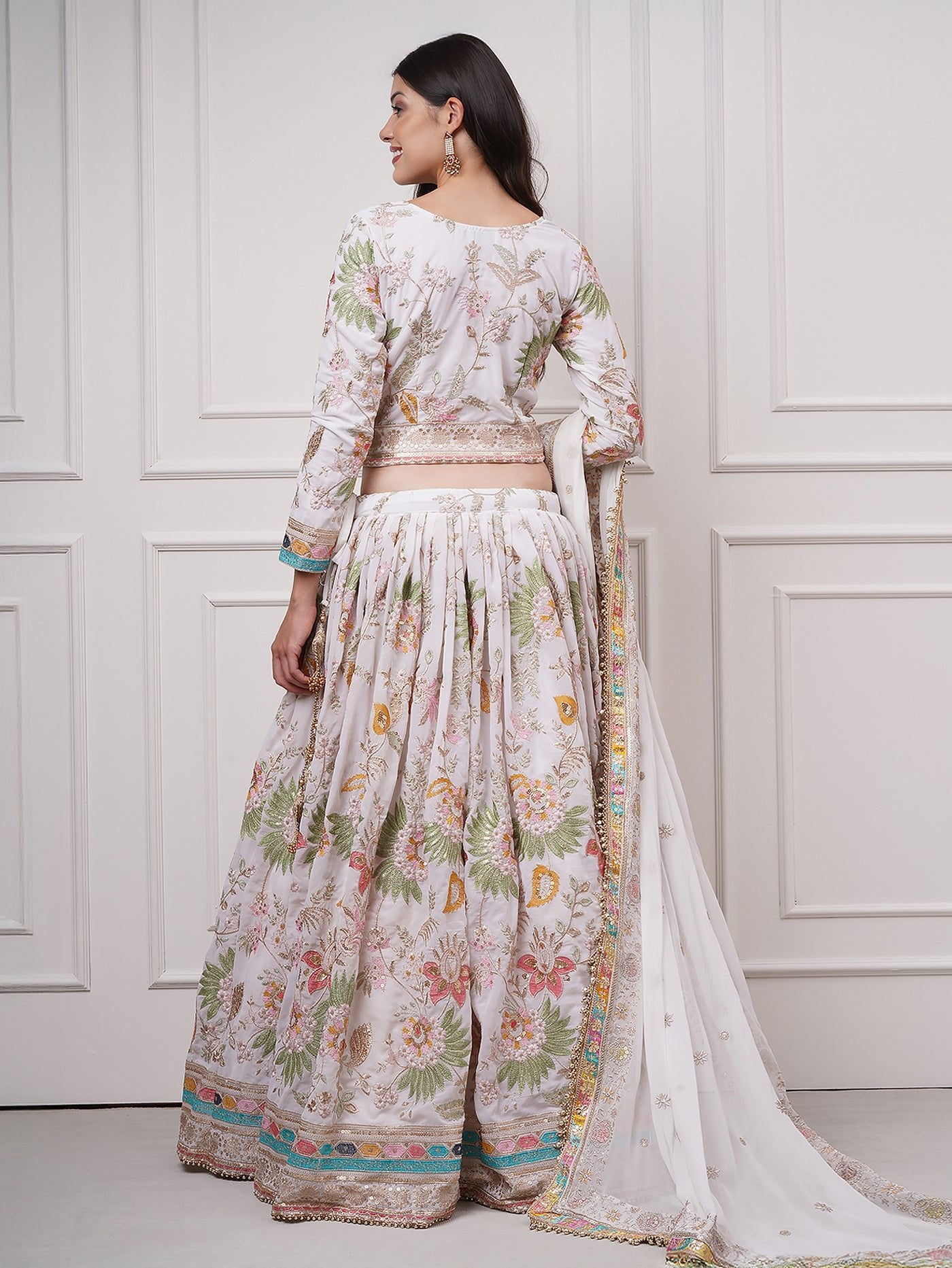 Eira Bloom Lehenga Set - ZahratLehenga