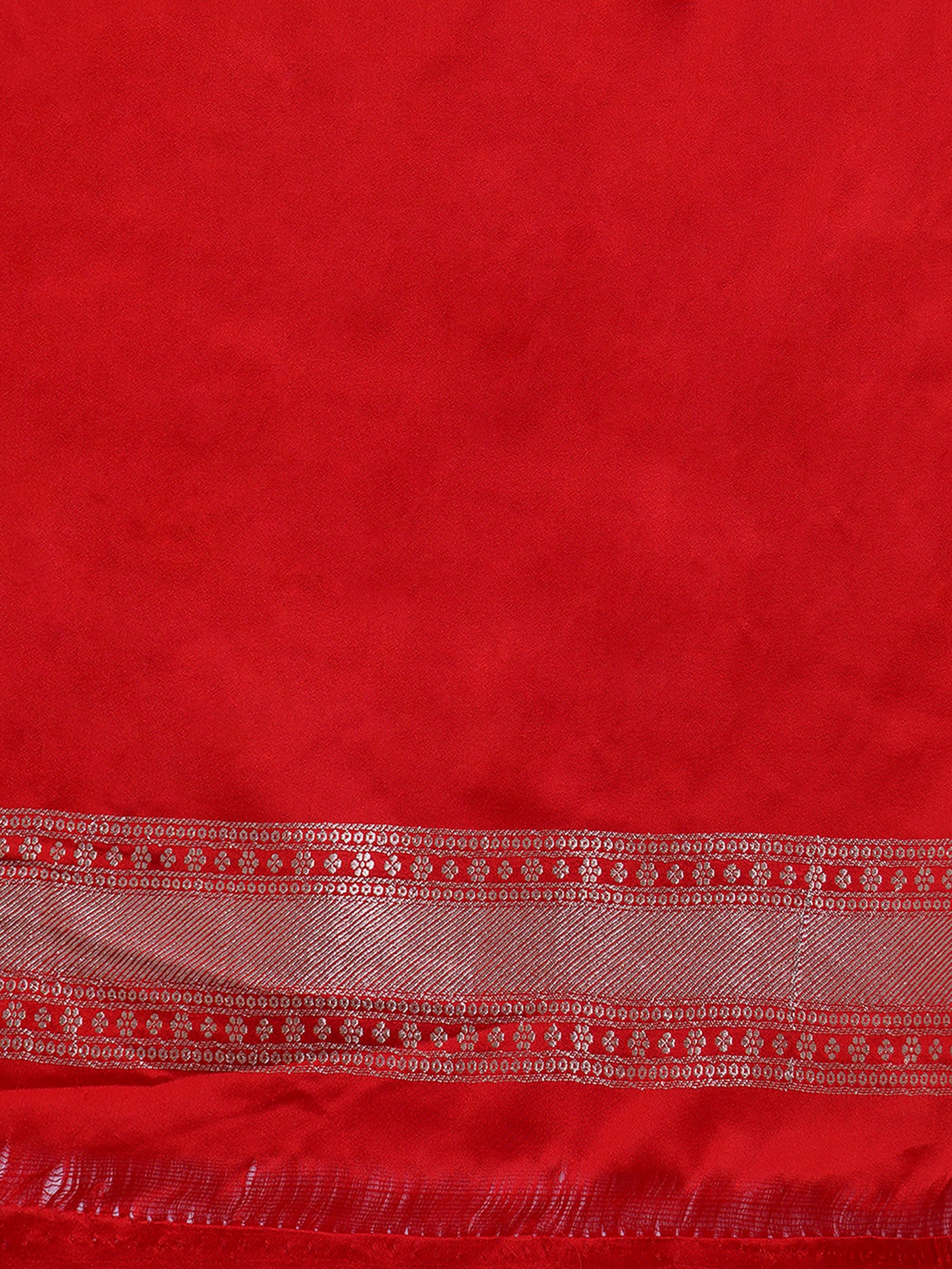 Saanjh – Crimson Red Saree - ZahratSaree