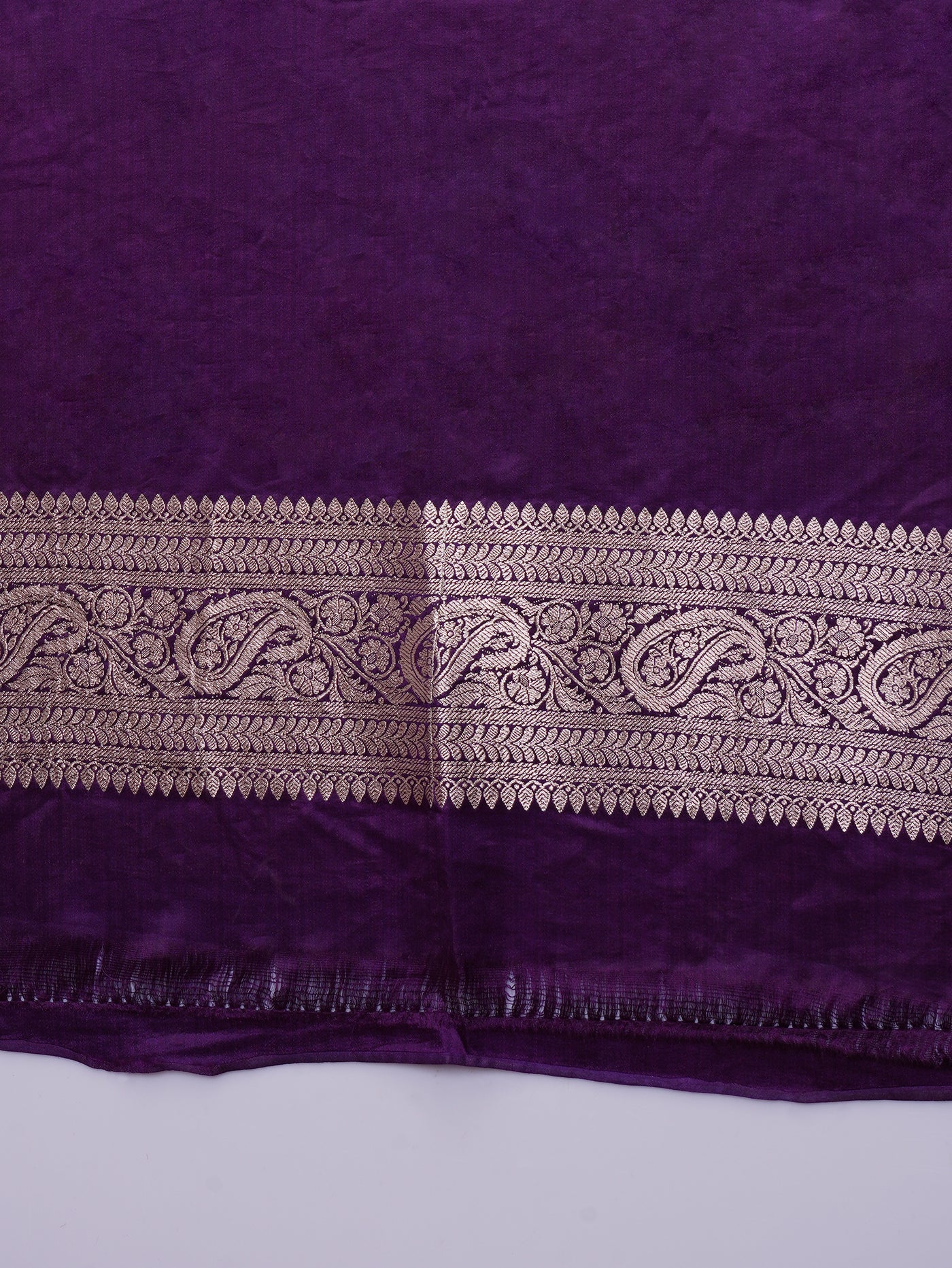 Nazakat - Imperial Purple Saree - ZahratSaree