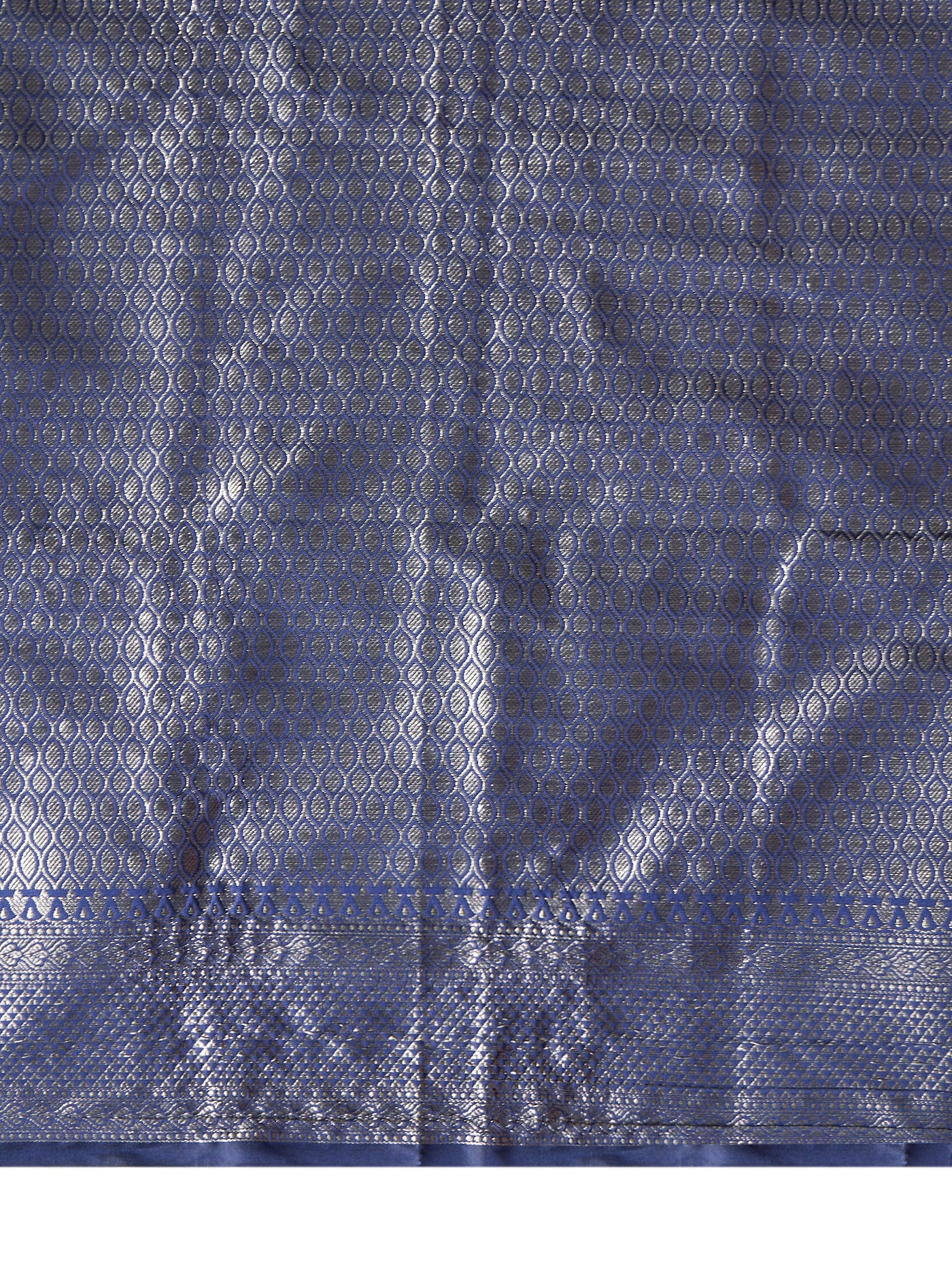 Kyra – Blue Taffeta Saree - ZahratSaree