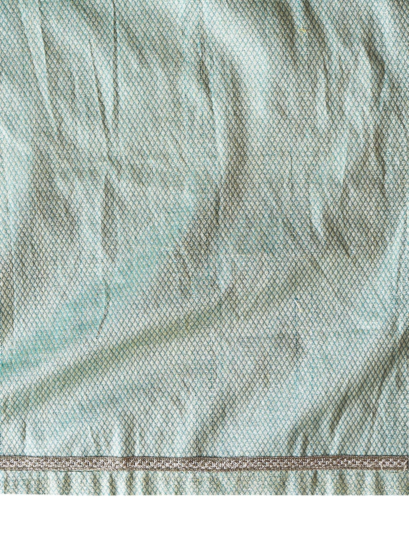 Reyhna – Magenta Teal Ada Semi Chiffon Saree - ZahratSaree