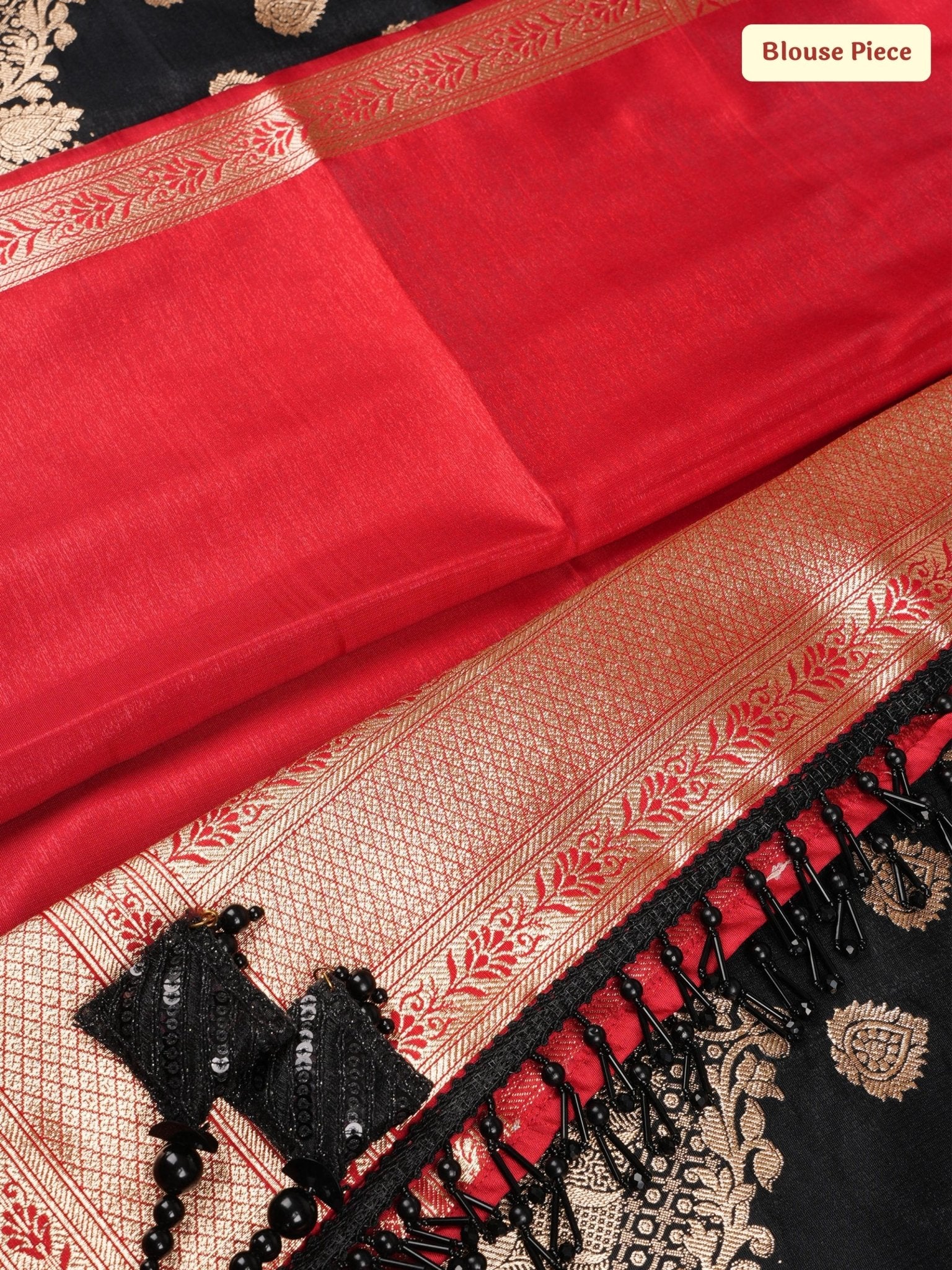 Siyahnoor – Midnight Black Saree - ZahratSaree