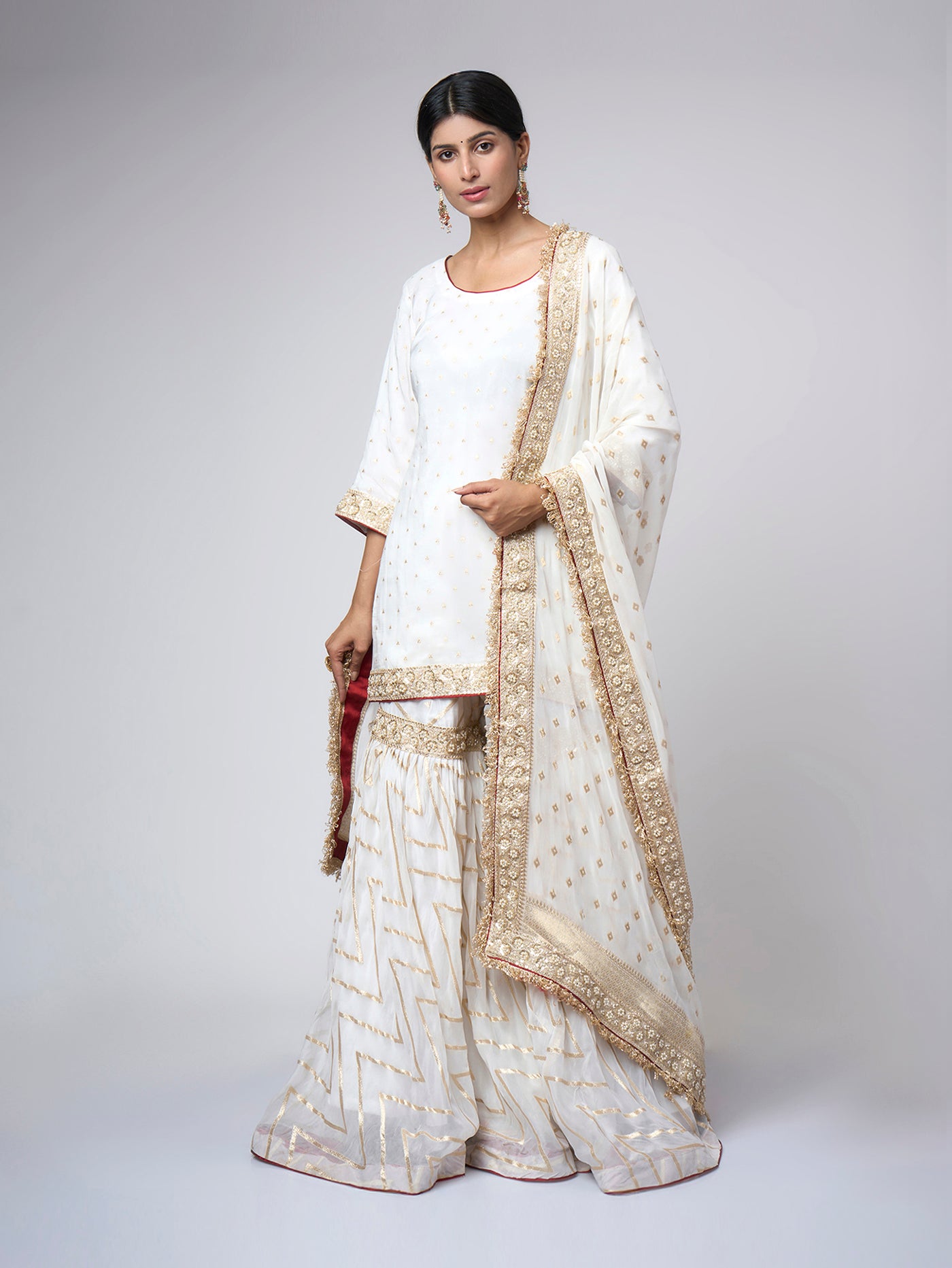 Limited Edition - Zahrat Noor - e - Taj Gharara Set - ZahratGharara