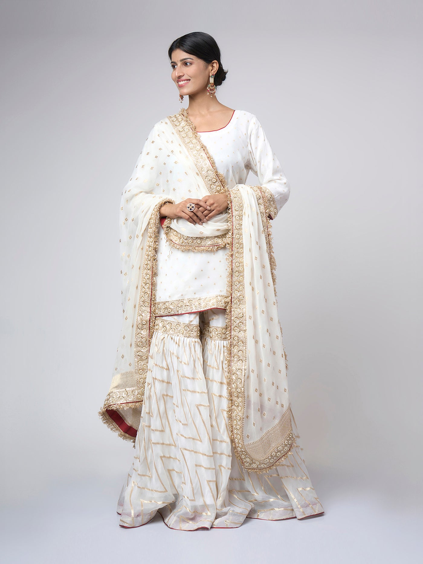 Limited Edition - Zahrat Noor - e - Taj Gharara Set - ZahratGharara